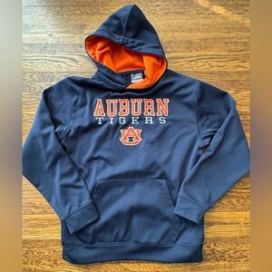 #615 Auburn Tigers (Colosseum) Navy and Orange Hoodie.